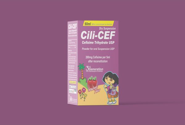 Cili-Cef-forte 200mg susp